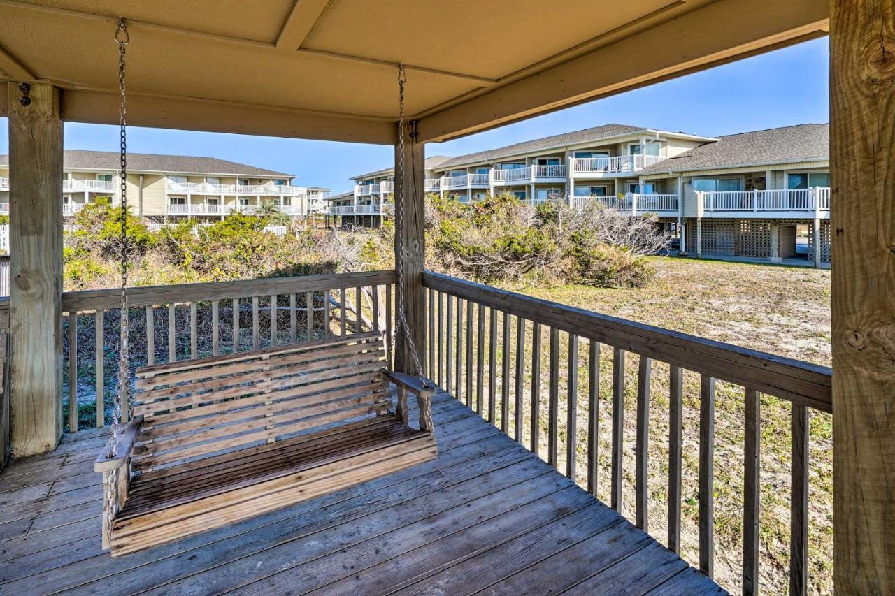 Oak Island Beachfront Condo With Community Pool Экстерьер фото